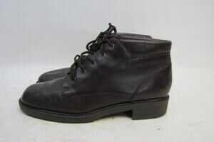 Danexx Womens Size 9 M Brown Leather Lace Up Ankle Fashion Boots Bootie